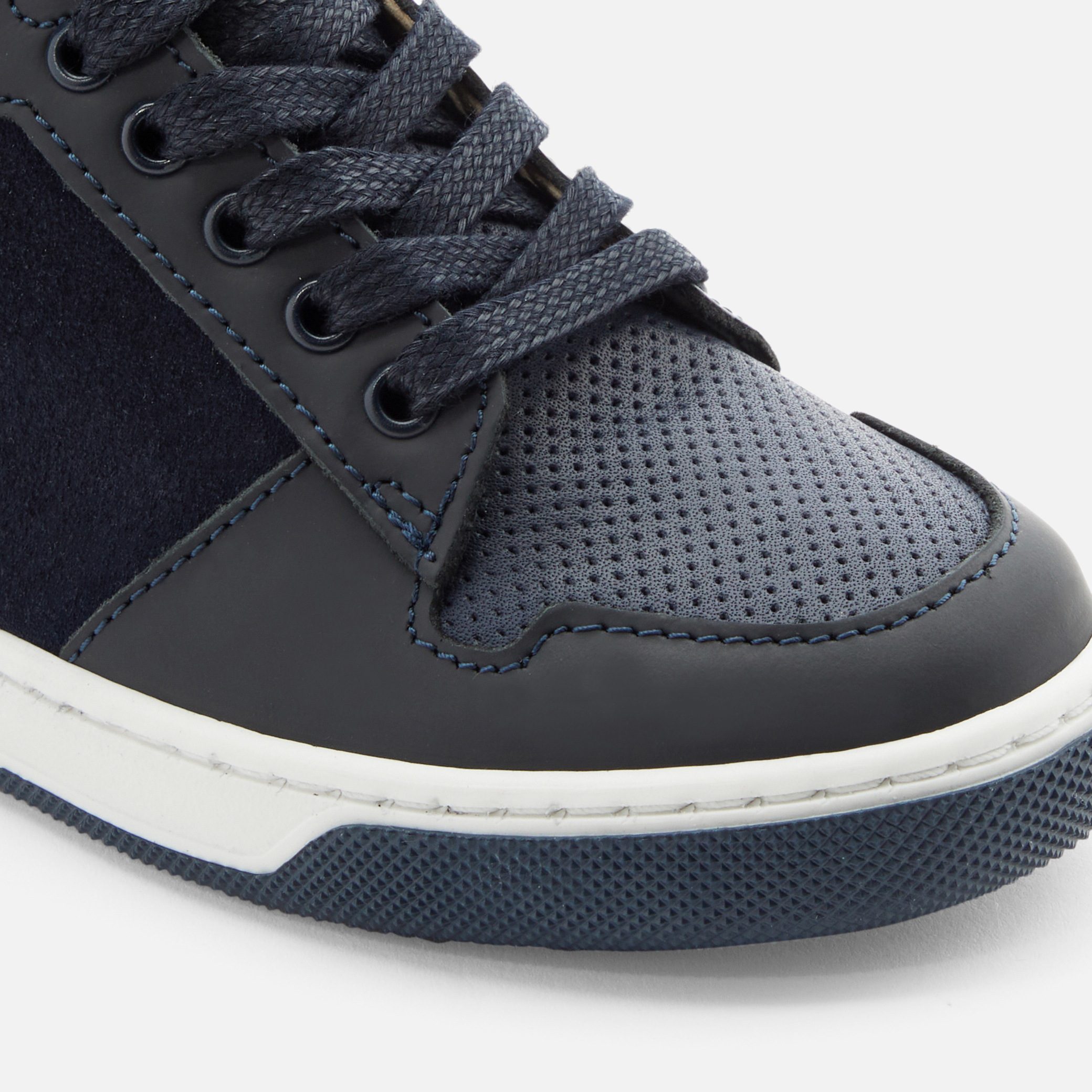 Boy high-top trainers - Caviar navy - Image 4
